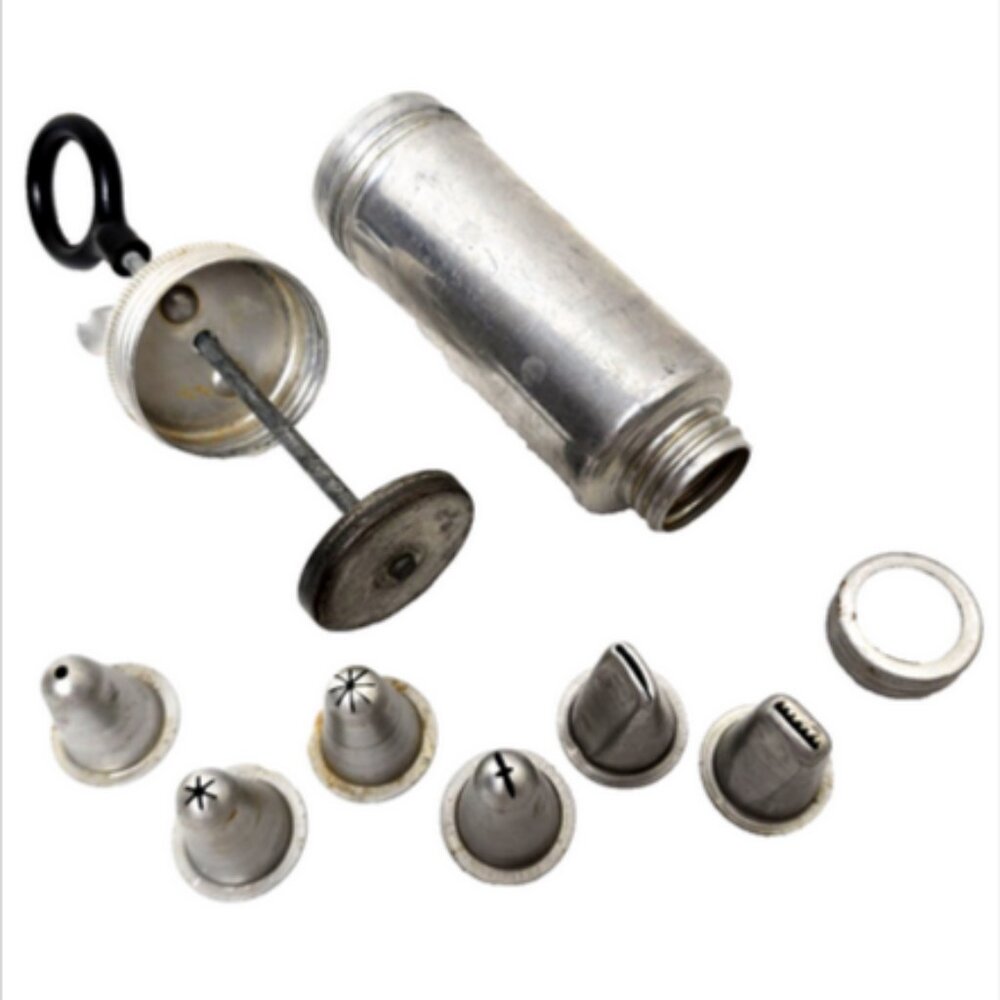 Vintage Mirro 360 Decorator Piping Tube w/6 Icing Tips Set - Picture 4 of 4